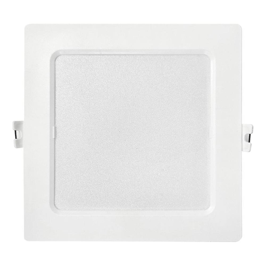 LED infälld belysning SQUARE LED/9W/230V 4000K 14,5x14,5 cm vit