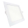 LED infälld belysning SQUARE LED/9W/230V 4200K 14,6x14,6 cm vit