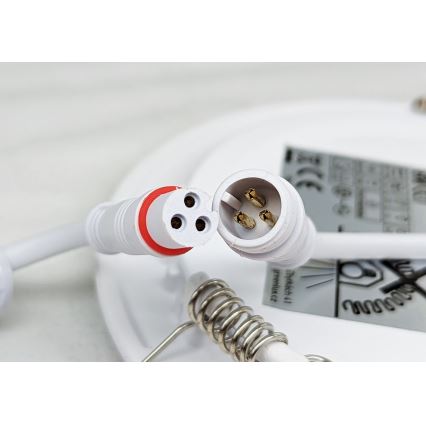 LED infälld belysning VEGA LED/12W/230V 2900/3900/5800K diameter 17,5 cm vit