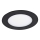 LED infälld belysning VEGA LED/6W/230V 2900/3900/5800K diameter 12,5 cm svart