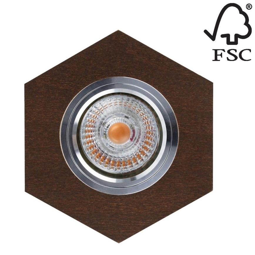 LED infälld belysning VITAR 1xGU10/5W/230V CRI 90 bok – FSC certifierade