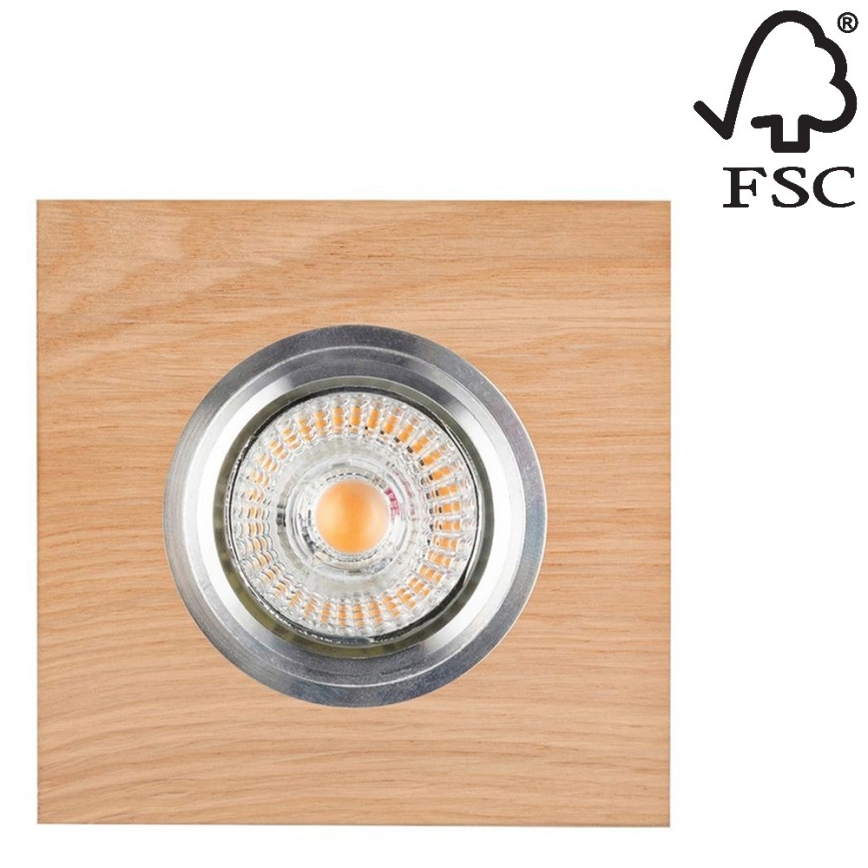 LED infälld belysning VITAR 1xGU10/5W/230V CRI 90 ek – FSC certifierade