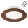 LED infälld belysning WOODY SPOT LED/12,5W/230V 3000K körsbär ø 16 cm