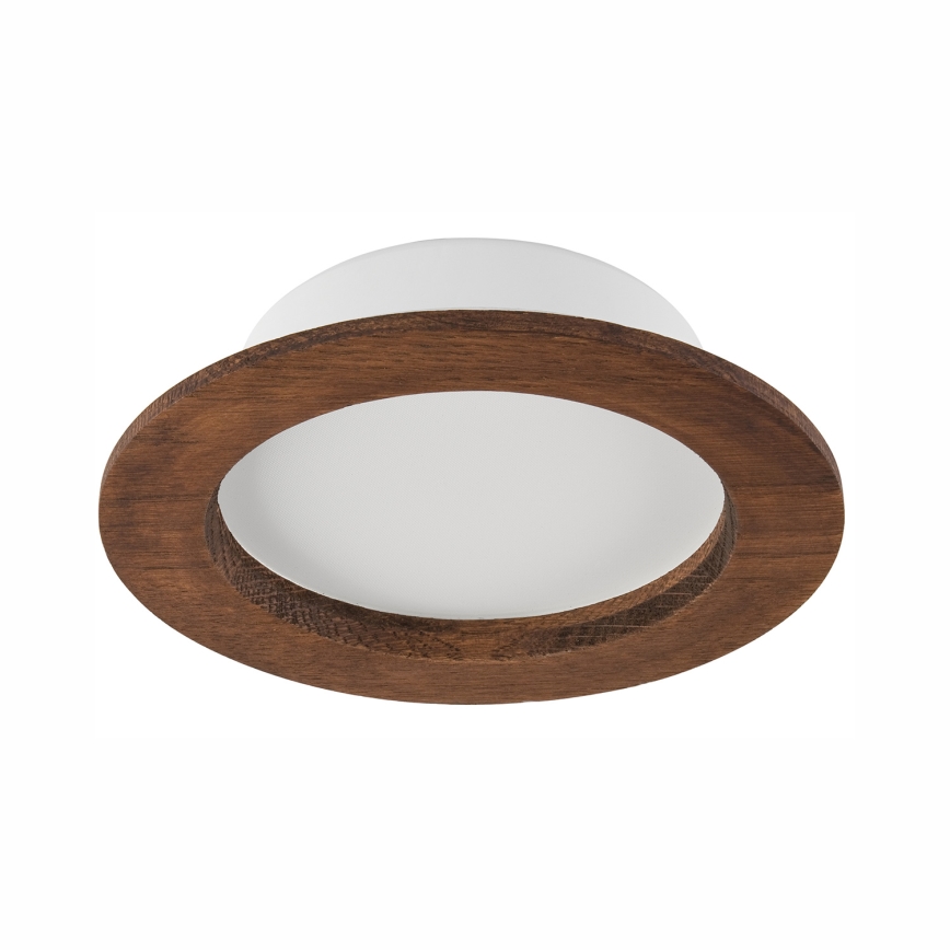 LED infälld belysning WOODY SPOT LED/12,5W/230V 3000K körsbär ø 16 cm