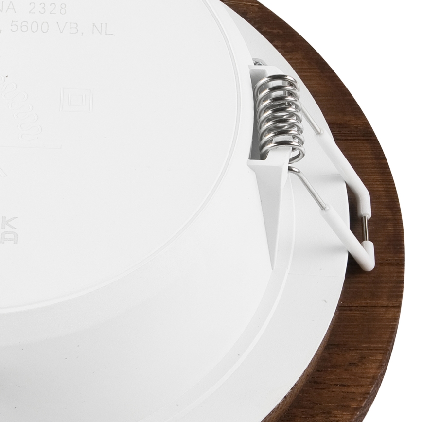 LED infälld belysning WOODY SPOT LED/12,5W/230V 3000K körsbär ø 16 cm