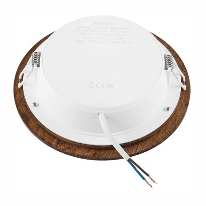 LED infälld belysning WOODY SPOT LED/16,5W/230V 4000K körsbär ø 18,5 cm