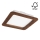 LED infälld belysning WOODY SPOT LED/17W/230V 3000K körsbär 18,5x18,5 cm