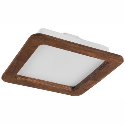 LED infälld belysning WOODY SPOT LED/17W/230V 3000K körsbär 18,5x18,5 cm