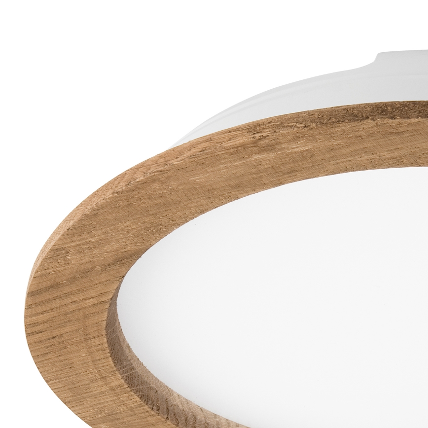 LED infälld belysning WOODY SPOT LED/23,5W/230V 4000K valnöt ø 23,5 cm