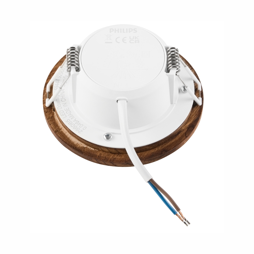 LED infälld belysning WOODY SPOT LED/5,5W/230V 4000K körsbär ø 10 cm