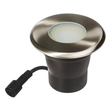 LED infälld lampa för utomhusbruk EASY CONNECT 1xGU10/4W/230V 3000K IP65 rund