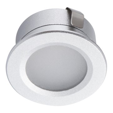 LED infälld lampa för utomhusbruk IMBER LED/1W/12V 3000K diameter 3 cm 40 lm IP65 silver
