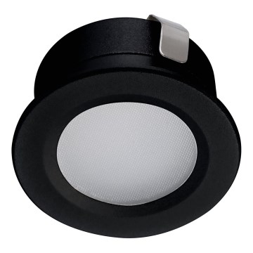 LED infälld lampa för utomhusbruk IMBER LED/1W/12V 6500K diameter 3 cm 30 lm IP65 svart