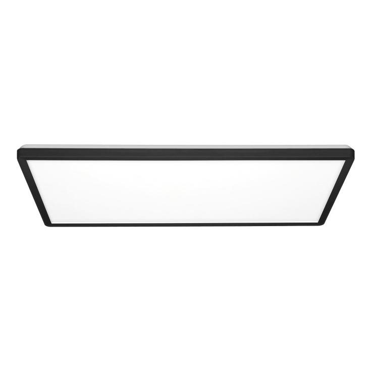 LED Infälld panel NIVERA LED/32W/230V IP54 3000/4000/6000K 29,5x59,5 cm svart