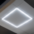 LED Infälld ram AVAR LED/40W/230V 6000K 59x59 cm