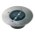LED Infälld solcellsbelysning med skymningssensor LED/0,12W/2xAAA IP67 rostfri ring