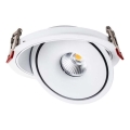 LED Infälld spotlight LED/12W/230V 3000/4000/6400K diameter 12 cm vit