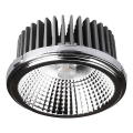 LED Infälld spotlight LED/20W/230V 4000K 40°/20° diameter 11 cm skinande krom