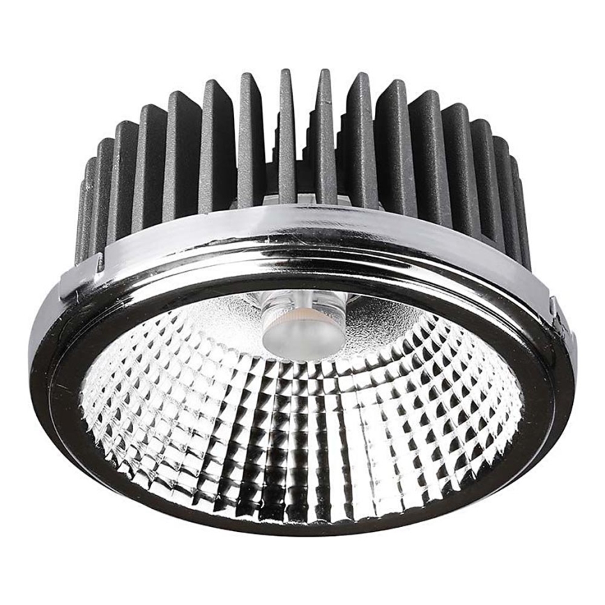 LED Infälld spotlight LED/20W/230V 4000K 40°/20° diameter 11 cm skinande krom