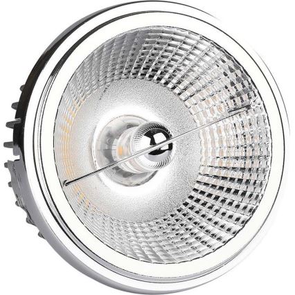 LED Infälld spotlight LED/20W/230V 4000K 40°/20° diameter 11 cm skinande krom