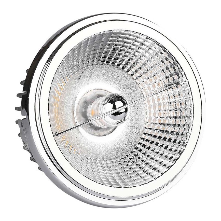 LED Infälld spotlight LED/20W/230V 4000K 40°/20° diameter 11 cm skinande krom