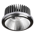 LED Infälld spotlight LED/20W/230V 6400K 40°/20° diameter 11 cm skinande krom