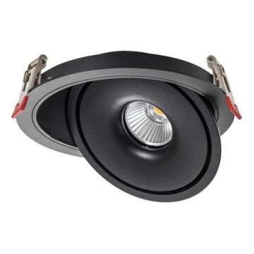LED Infälld spotlight LED/28W/230V 3000/4000/6400K diameter 20 cm svart