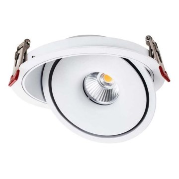 LED Infälld spotlight LED/28W/230V 3000/4000/6400K diameter 20 cm vit