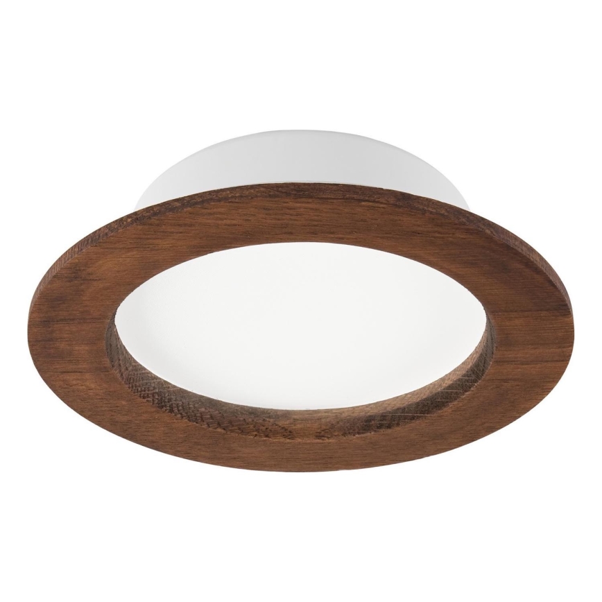 LED infälld spotlight WOODY SPOT LED/12,5W/230V 4000K körsbär ? 16 cm