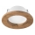 LED infälld spotlight WOODY SPOT LED/5,5W/230V 4000K valnöt Ø 10 cm