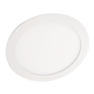 LED infälld takarmatur LED//12W/230V Ø 17,4 cm vit