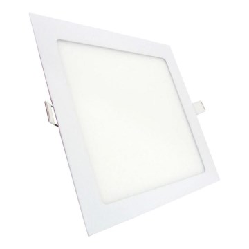 LED infälld takarmatur QTEC LED/15W/230V 2700K 19x19 cm