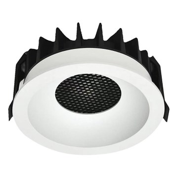 LED infälld taklampa LED/12W/230V 3000/4000/6400K Ø 8,6 cm vit