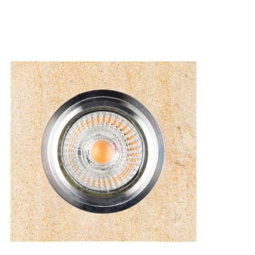 LED infälld taklampa VITAR 1xGU10/5W/230V CRI 90 sandsten