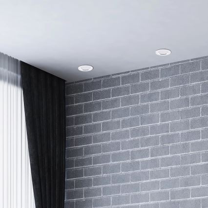 LED infälld taklampa ZOE LED/4,8W/230V vit