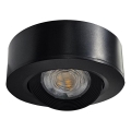 LED Infälld/ytmonterad spotlight 2i1 LED/5W/230V 4200K diameter 9,3 cm svart