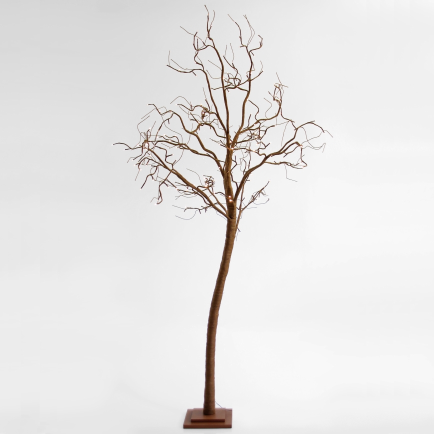 LED Jul dekorativ konstgjord trä TREE 180xLED/230V 1,8 m