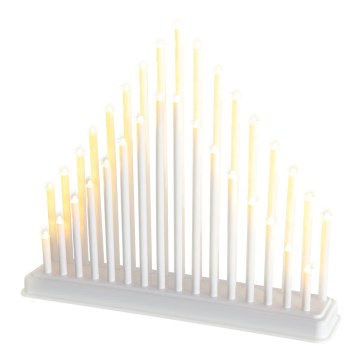 LED jul ljusstake  33xLED/1W/230V varm vit