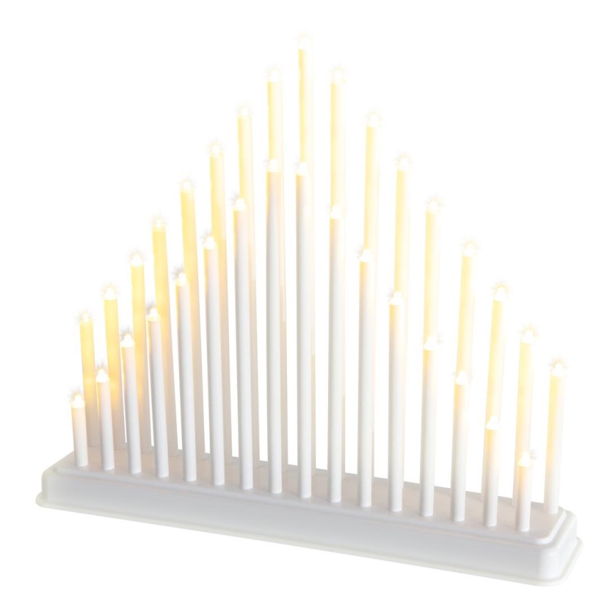 LED jul ljusstake  33xLED/1W/230V varm vit