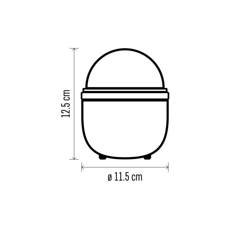 LED Jul projektor LED/3xAA