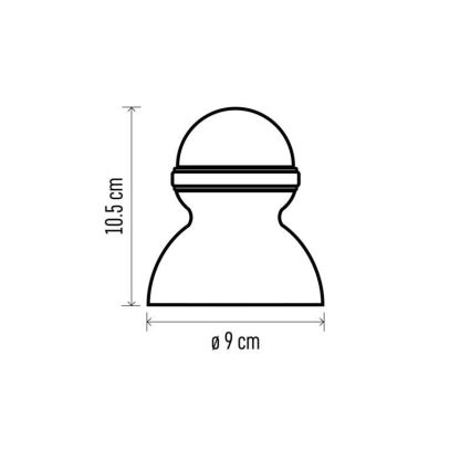LED Jul projektor LED/3xAAA