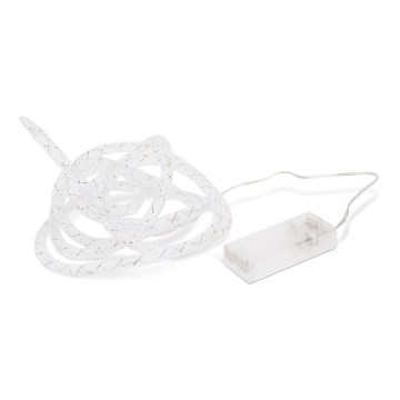 LED Jul řetez 20xLED 2,3m varm vit 