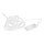 LED Jul řetez 20xLED 2,3m varm vit 