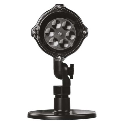 LED Jul utomhusprojektor LED/3,6W/230V IP44 kall vit