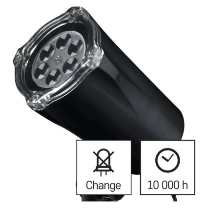 LED Jul utomhusprojektor LED/3,6W/230V IP44 vit