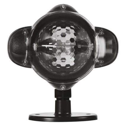 LED Jul utomhusprojektor LED/4W/230V IP44 vit