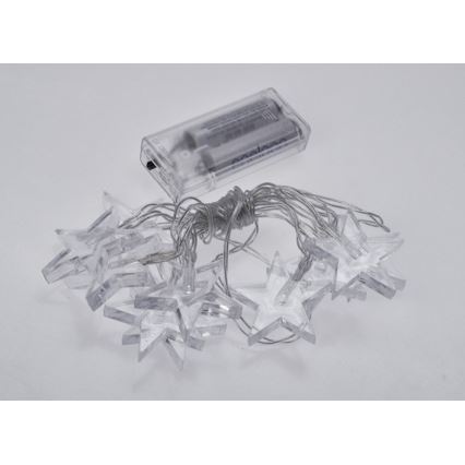 LED Julbelysning 1,5 m 10xLED/2xAA