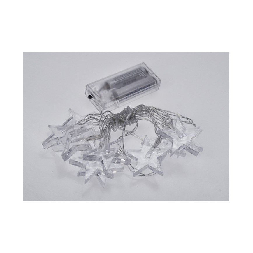 LED Julbelysning 1,5 m 10xLED/2xAA
