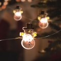 LED Julbelysning 10xLED/2xAA 1,2m varmvit