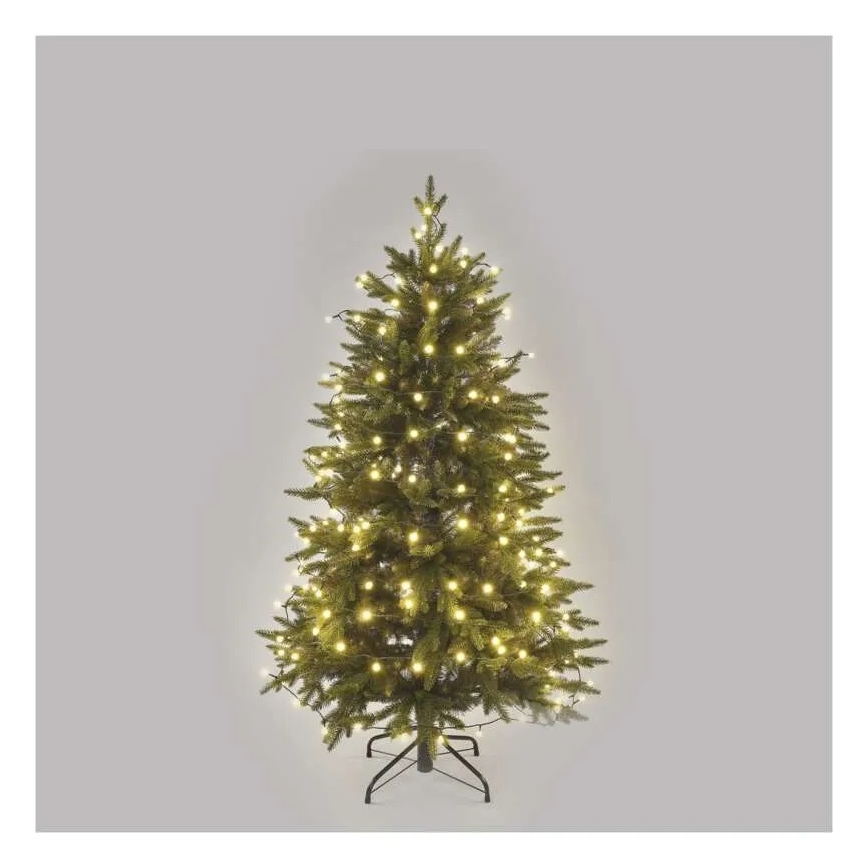 LED-julbelysning 300 LED/230 V/8 funktioner 35 m IP44 varmvit